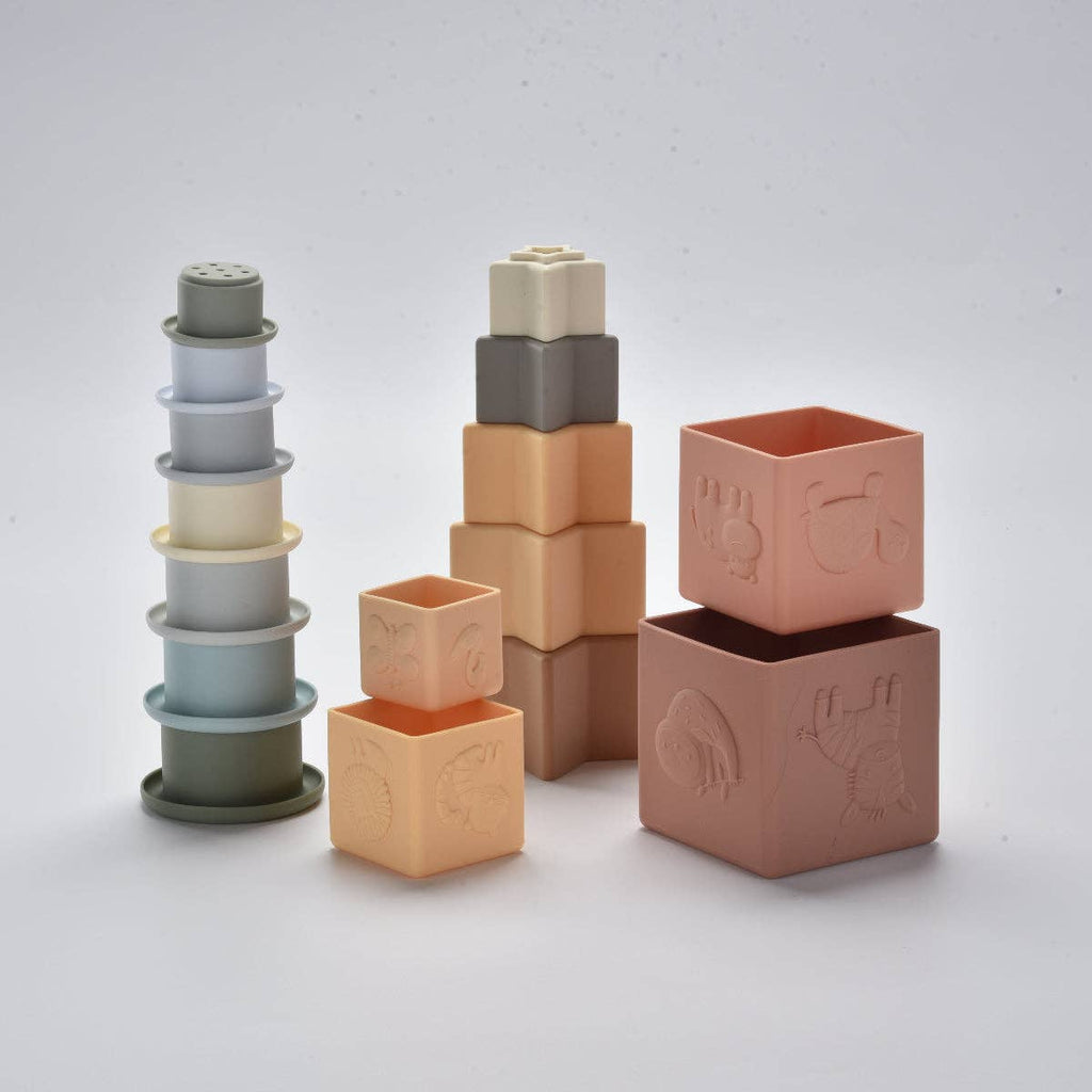 Stacking Cups - Blue